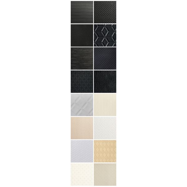 Customizable PVC Leather Fabric Free Sample Width 140/160 3D cross pattern