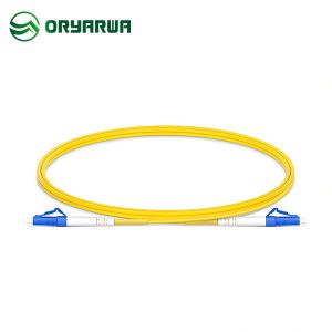LC UPC to LC UPC Simplex Single Mode Patch Cord OS2 LSZH