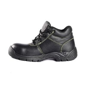 Wholesale OEM S1 S2 S3 Genuine Leather Steel Toe Cap Work Shoes with PU/PU Outsole Factory Safety Boots from china suppliers