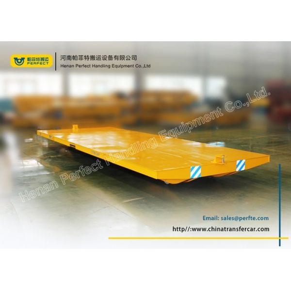 Industrial Material Transfer Cart Non- powered platform flat car by automatic
