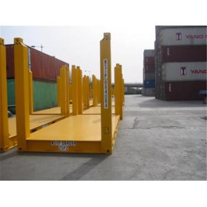 Wholesale Road Transport Used Flat Rack Containers / Flat Rack 20 Container from china suppliers