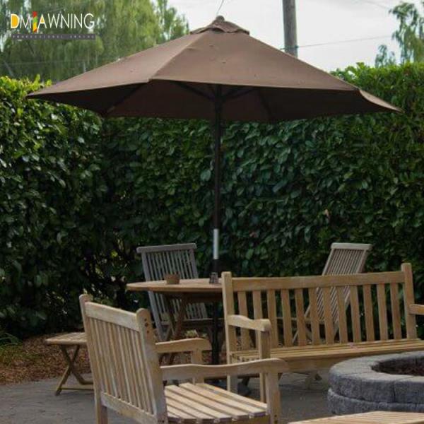 Red Pop Up Outdoor Patio Umbrella 2.5m Beach Umbrella For Swimming Pool