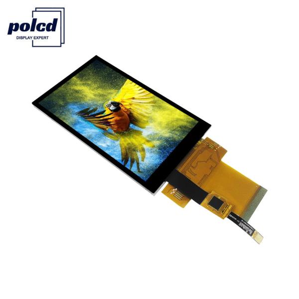 Quality 3.97inch MCU 16bit IPS TFT LCD Display With Capacitive Touch Panel for sale