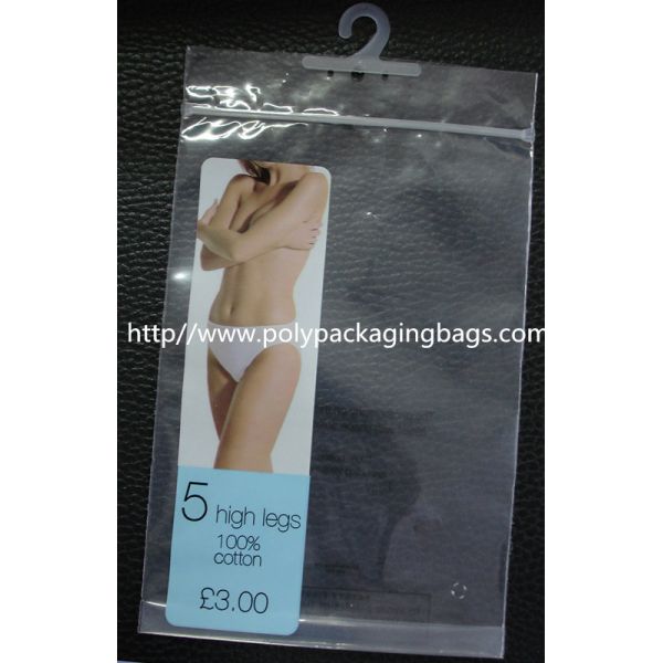 Custom Plastic Hook Bags
