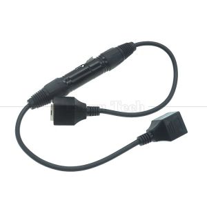 XLR 3 Pin Poles Male Female to RJ45 Female Cat5 Network Ethernet Adapter Cable