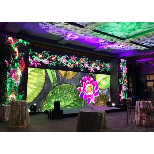 Quick Installation Rental Led Display Screen P3 3mm Full Color For Marriage