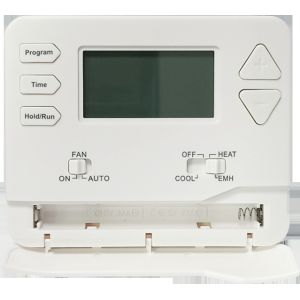 Digital Display Style 7 Day Programmable Thermostat Made Of Anti Flammable ABS
