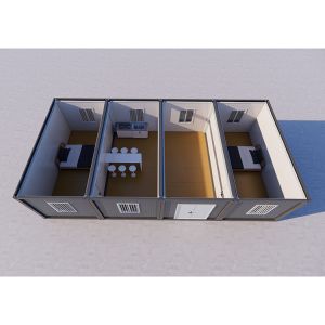Flat Pack Container Homes 20ft Prefab Shipping Morocco Low Cost Prefab House