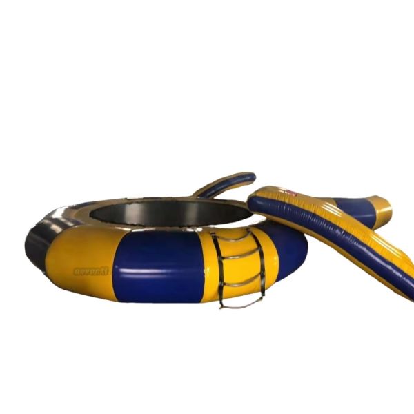 Outdoor Water Amusement Inflatable Jumping Trampoline for Kids Shipping by Express