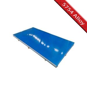 China Corrosion Resistance  EN AW 5754 Aluminium Plate For Enclosed Trailer on sale