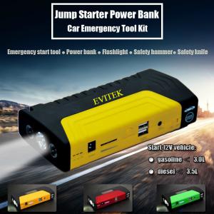 Wholesale 50800 MAh Lithium Ion Jump Starter Pack To Start 12V Cars Or Motocycles from china suppliers