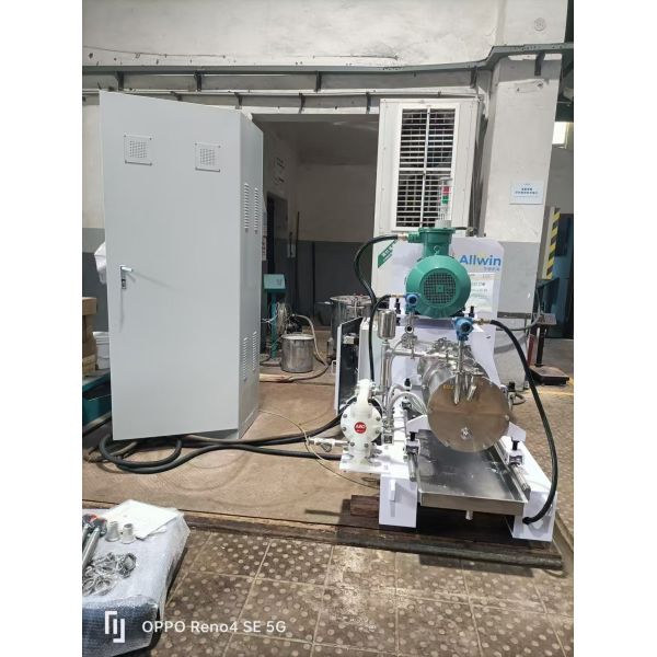 30L 50L Explosion Bead Mill For Paint SUS304 9Cr18Mo With Double Mechanical Seal