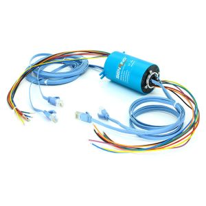 Buy cheap OEM Rj45 Slip Ring Electrical Rotary Union Transmit Mixed Signals from wholesalers
