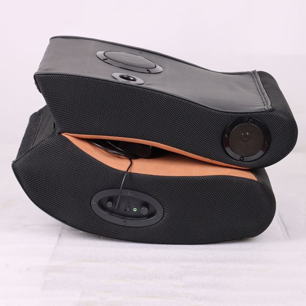 Basement RGB LED PU Leather Computer Office Gamer Gaming Chair With Lights and Speakers