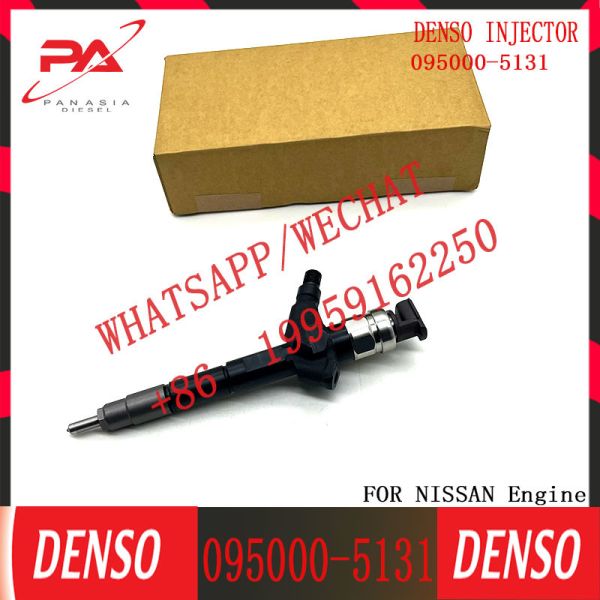 design 095000-5070 Genuine And New Diesel Fuel 095000-5131 For Nissan Common Rail Injector 16600-aw401 with great price