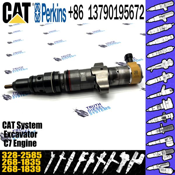 Quality Diesel Engine Spare Part Suitable For 336GC Excavator CAT C7 Engine Injector Diesel Injector Fuel CAT Fuel 328-2585 for sale