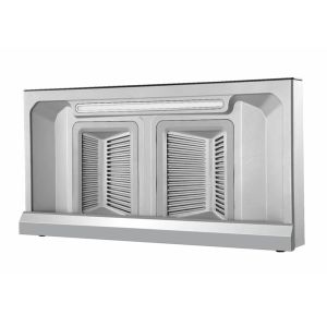 Sleek LED Wall Mounted T Shaped Chimney Hood With Touch Control , model T-956C