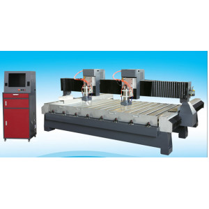 stone CNC router /stone engraving machine /Double Head Stone CNC Machine ,