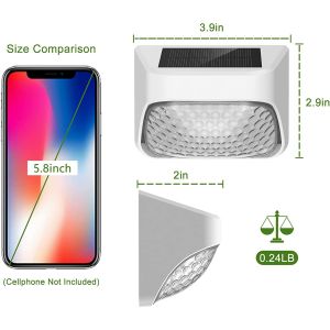 100g Black LED Decoration Light Monocrystalline Silicon Panel For 15 Hours