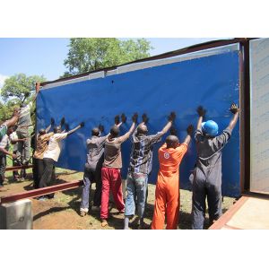 Deployable Portable Emergency Shelter, Light Steel Foldable House Youth