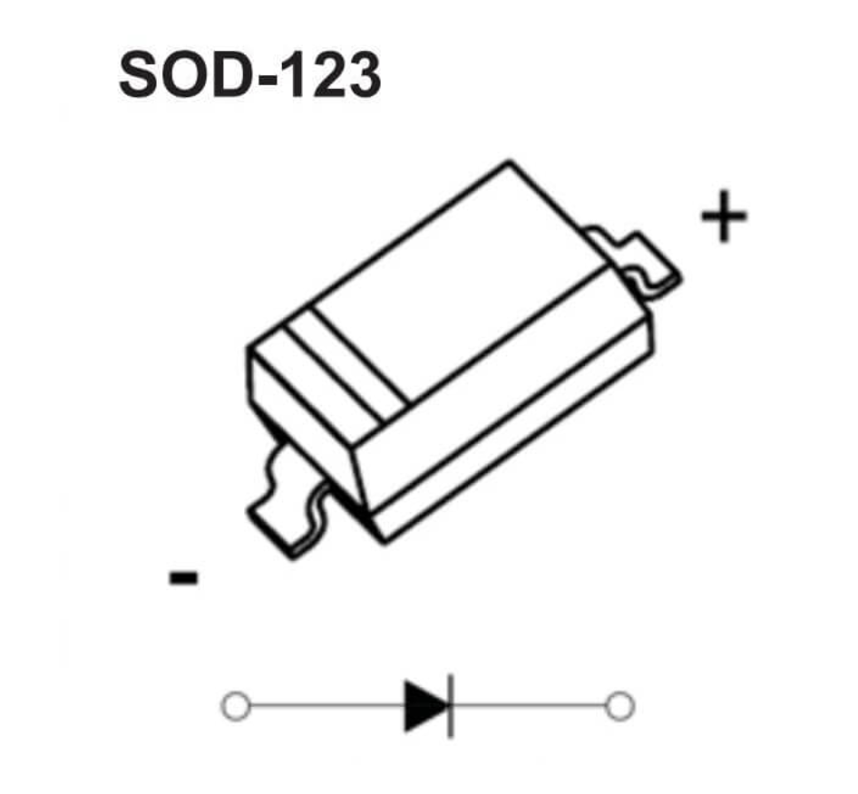 1N4148W SOD-123 Fast Switching Diode Switching Diode Manufacturer
