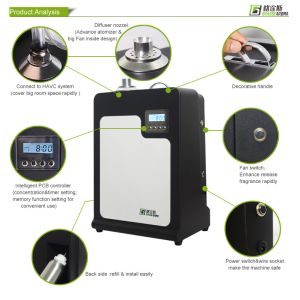 Hotel Air Aroma Oil Diffuser , Powerful Scent Air Equipment With Electricity