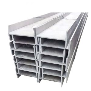A36 Steel I Beam , ASTM SS400 H Beam Galvanised Tolerance ±1%