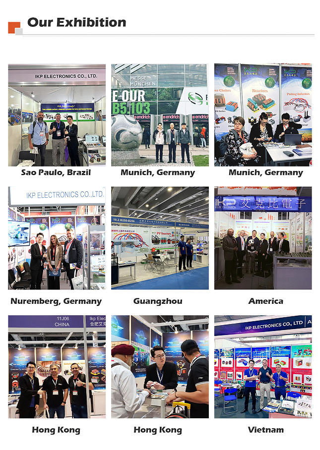 High Frequency Power Coils Ikp-Elec Flat Wire Inductor Choke Coil