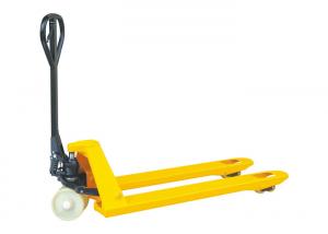 China High Loading Hand Pallet Jack , Single Speed Pump Manual Pallet Truck on sale