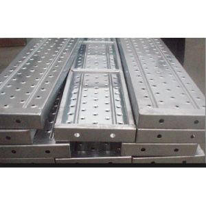 Recycled aluminum scaffold plank / platforms 2.4/1.8/1.2/0.73M*230*63*1.8mm