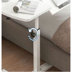 Minimalist Classroom Book Table Height Adjustable Standing Desk for Study Wooden