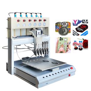 Silicon case pvc label rubber patch machine silicone manufacturing machines
