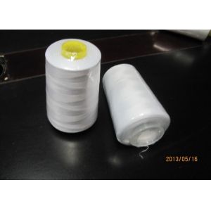 Wholesale Heat Treated Raw White Sewing Thread , 100% Polyester 40s/2 from china suppliers