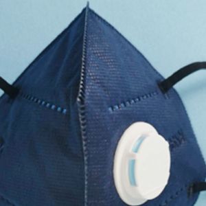 5 Layer Disposable Valved Foldable Face Mask KN95 0.5g