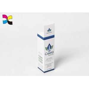 Glossy Lamination Printed Cardboard Boxes Coated Art Paper Full Color Custom