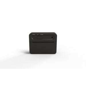 Battery-Operated Multifunction LCD Alarm Clock with RC Time Sync and Temperature