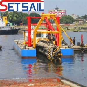DM-26 Hull Cutter Suction Dredging Gravel Machine with Diesel Engine or