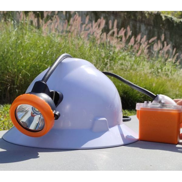 ROOBUCK WIN 9 20000 LUX & IP68 Rechargeable Miner Lamp for Hard Hat Led Lights Professional
