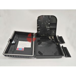 Black Fiber Optic Splitter Box 2 In 16 Out Optical Splitter Termination Box