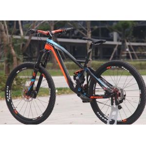 Lightweight Downhill Bike Frame , Freeride / Enduro Mtb Frame With Custom Logo