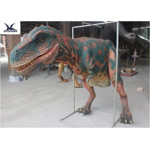 Simulation Walking Real Life Dinosaur Costume Controlled By Human / Hollywood