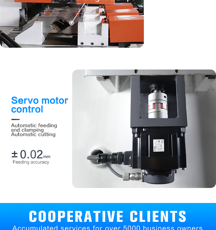 425 CNC Feeding Pipe Automatic Cutting Machine Cold Saw Cutter