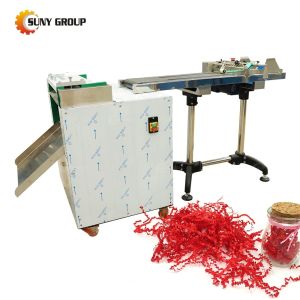 Industrial Grade Paper Shredder for Crinkle Paper Production Wave Crinkle Design