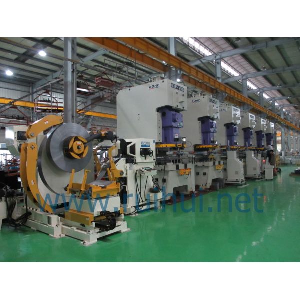MAC3-400H Three In One Feeder Material Rack Device , Automatic Leveling Feeder