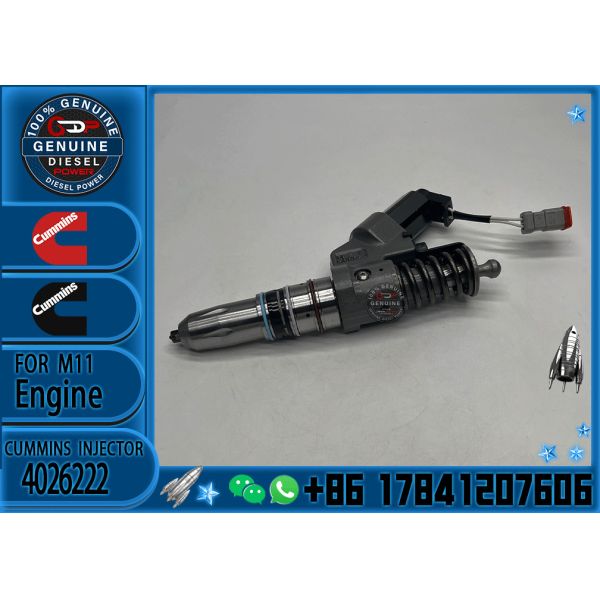 Genuine Diesel Fuel Injector 4026222 4903472 4903319 4062851 3411845 For Cummins QSM11 M11 ISM Engine