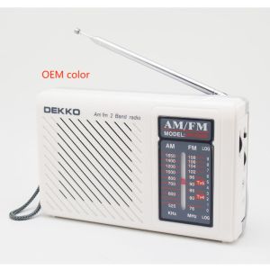AM FM Radio Receiver with Compact Size of 155x45x100mm and OEM Logo Functionalit