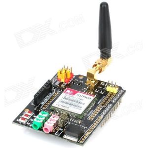 Wireless quad band gsm tutorial Arduino Board