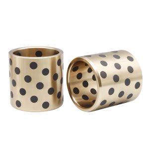 Manganese Bronze Bushing Packaging Machinery Graphite Plugged Bushings