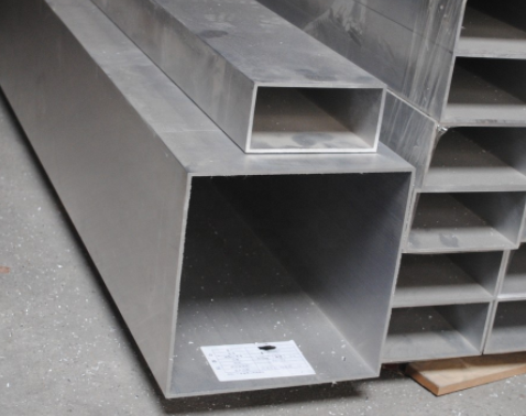 6A02 Aluminum Rectangle Tube 0.5mm Wall Thickness