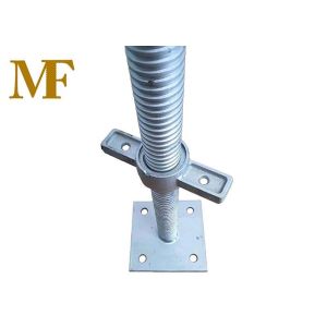 Wholesale 24&quot; Scaffold Screw Jack Adjustable Leveling Galvanized Finish from china suppliers